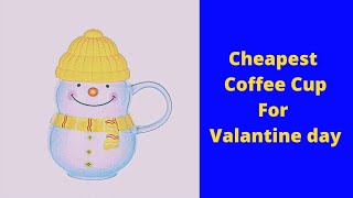 Cheapest Coffee Cup for Valentine's Day gift #youtube #viral #valantinesday #trending #gift #gifts..
