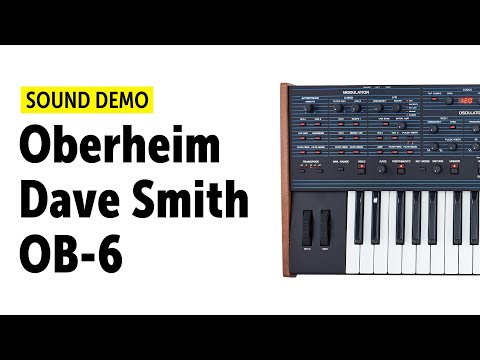 NAMM 2016: Oberheim Dave Smith OB 6 analog synthesizer Sound Demo