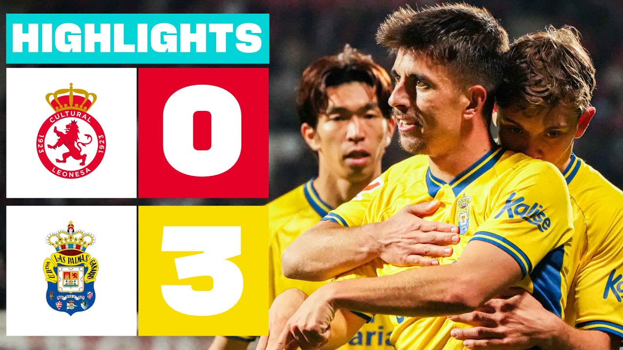 Cultural Leonesa vs Las Palmas Highlights