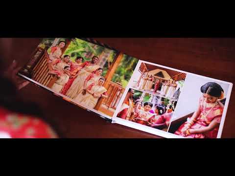 The Unboxing of a Gorgeous, Well Designed Wedding Album by Candid Wedding Photographers