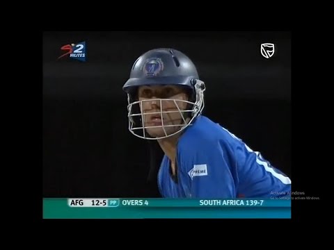 Afghanistan's first ever match in ICC events- Afghanistan vs South Africa 2010 T20 World Cup