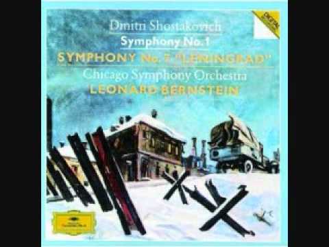 Shostakovich 7-Ending- Chicago Symphony Orchestra-Leonard Bernstein