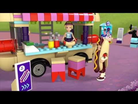 LEGO Friends 41129 Парк развлечений: фургон с хот-догами
