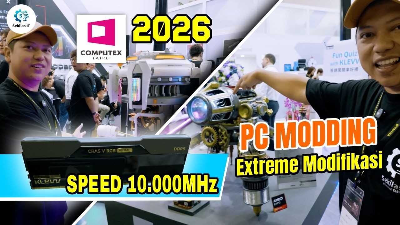 Gamer & Creator Masih Di Perhatikan KLEVV di COMPUTEX 2026