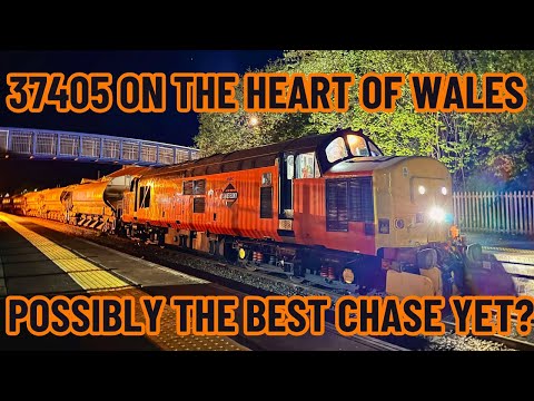 37405 THRASH on the Heart of Wales Ballast Drop, possibly the best chase yet?