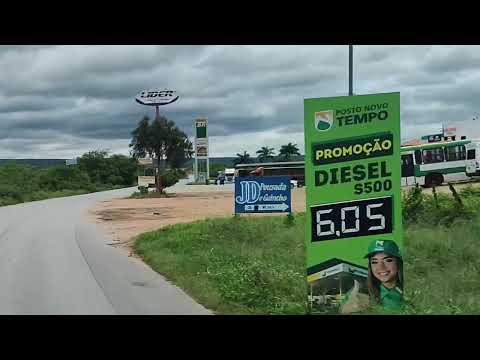 PASSANDO NA CIDADE DE JEREMOABO NO ESTADO DA BAHIA! BR 110