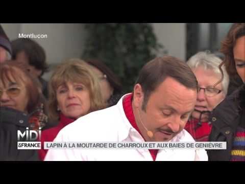 RECETTE : Lapin à la moutarde de Charroux et aux baies de genièvre