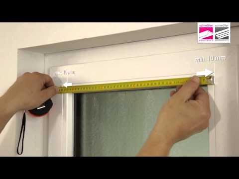 Messen Plissee, Rahmen