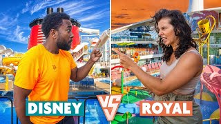 We Tried Two Cruise Ships at the Same Time: Disney vs Royal Caribbean— And One Left Us Speechless