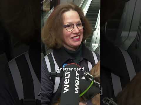 UNMUT IM BAHNVERKEHR: Verständnis für GDL-Streiks sinkt weiter | WELT #shorts