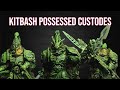 Kitbashing Possessed Custodes Using AoS Sylvaneth
