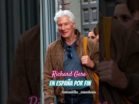 🌟 Richard Gere en España junto con su esposa e hijos❣️#richardgere #actor #spain #shortvideo #shorta