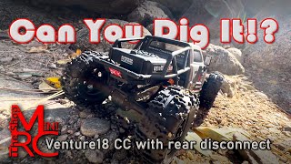 HPI Venture 18 CC Brushless Crawler — Rear Wheel Disconnect in Action! 🔥