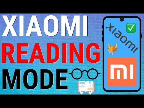 Xiaomi Phones: Turn Reading Mode On & Off (Mi, Redmi, Poco, etc)