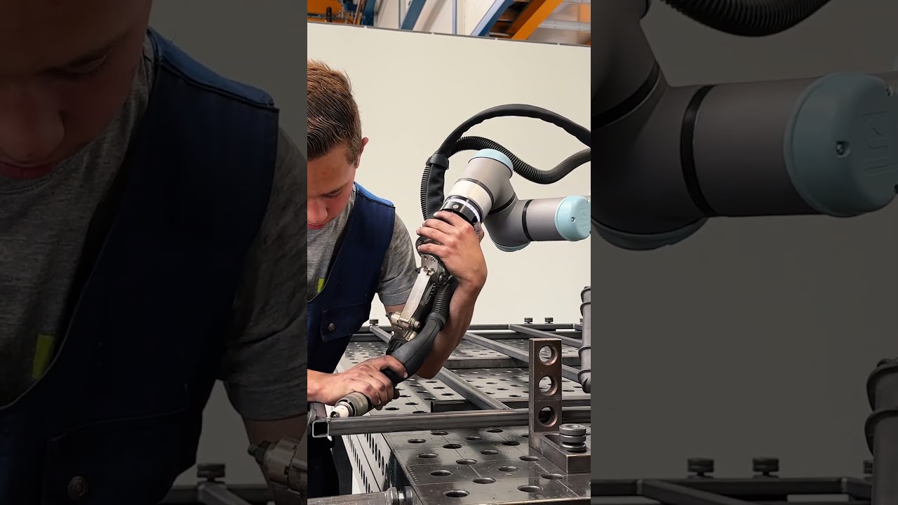 Cobot welding is that simple! 🔥