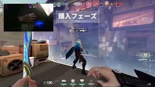 【走り撃ちの化身】ﾌﾞﾛﾝｽﾞ卒業予定プレイヤーのひとくちクリップ#１５【VALORANT-ヴァロラント-】