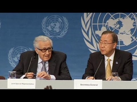 Acusaciones cruzadas y clima tenso en el inicio de Ginebra II