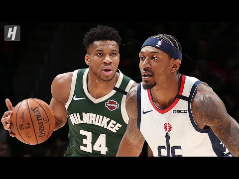 Milwaukee Bucks Vs Washington Wizards  - Full Game Highlights