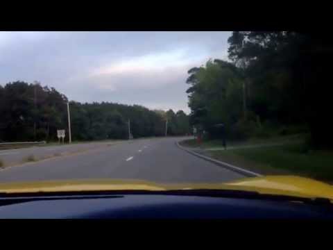 Supercharged C6 Z06 drag radial test hit