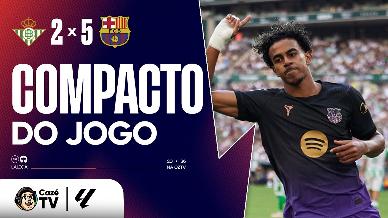 COMPACTO: REAL BETIS X BARCELONA | LALIGA 26/27 | 9ª RODADA