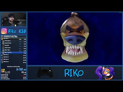 Crash Bandicoot N. Sane Trilogy Speedrun | Crash 3 (Any%) in 42:13 by Riko