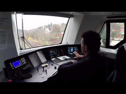 Brno - Choceň / POHLED NA PRÁCI STROJVEDOUCÍHO/ HD KVALITA