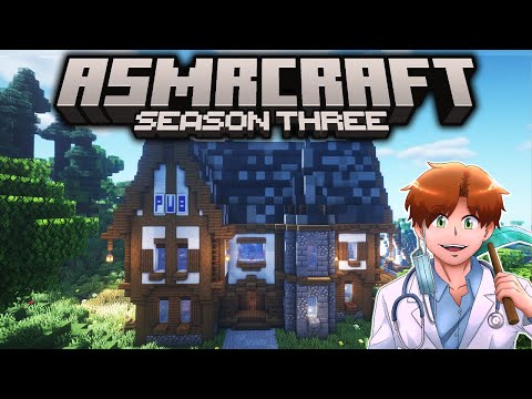 Relaxing exploration of ASMRcraft ⛏️ | The Biggest ASMR Minecraft Server in the WORLD 😴