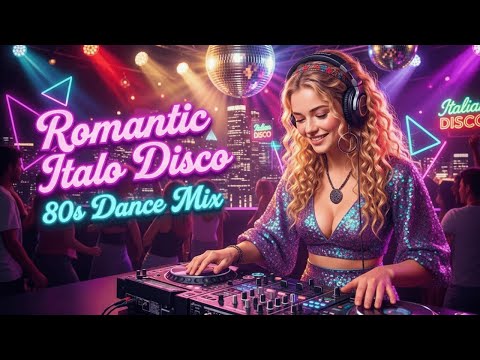 Midnight in Europe | Romantic 80s Italo Disco Dance Mix Under City Lights 🌙