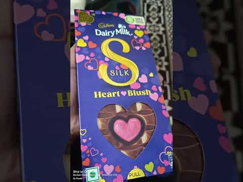 Rs 325 valentine's day Cadbury dairy milk silk heart blush special chocolate