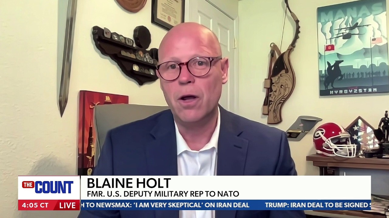 Blaine Holt: A Free Iran Could Be Coming After U.S. Military Victory | The Count