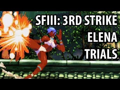 [SFIII: 3rd Strike Online] Elena Trials