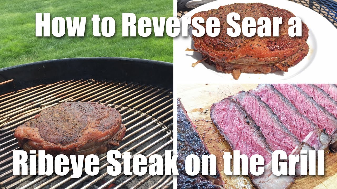 How to Cook a Ribeye Steak on a Weber Kettle Grill Using Reverse Sear