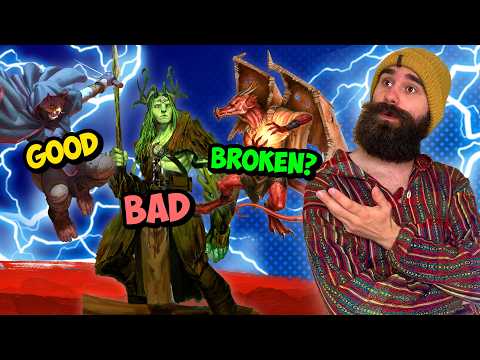 The Best and Worst New Classes In D&D - Full Breakdown (Wizard, Warlock, Druid, Rogue)