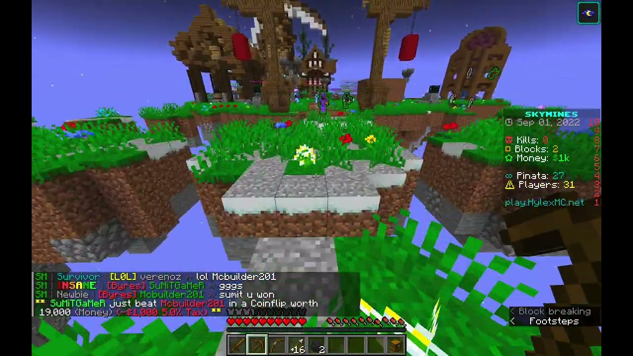 Minecraft Skymines l HylexMc