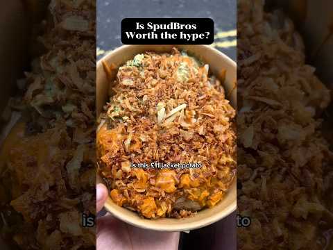 Tried SpudBros for the first time, is it worth £11? #spudbros #spudman #jacketpotato #foodreview