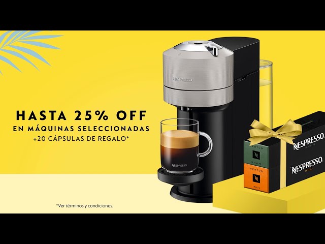 Vídeo relacionado con Nespresso Original Cápsulas de Café Descafeinado, 50 Cápsulas de Café Descafeinado (20 Ristretto, 20 Volutto y 10 Arpeggio) para Cafetera