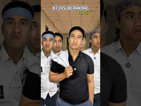 KELAS BERANDAL PART 10 #shorts #drama #freefire #fyp #comedy