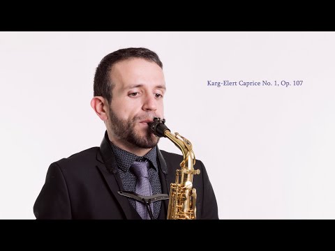 Karg Elert - 30 Caprices op. 107, No 1: David Hernando Vitores.
