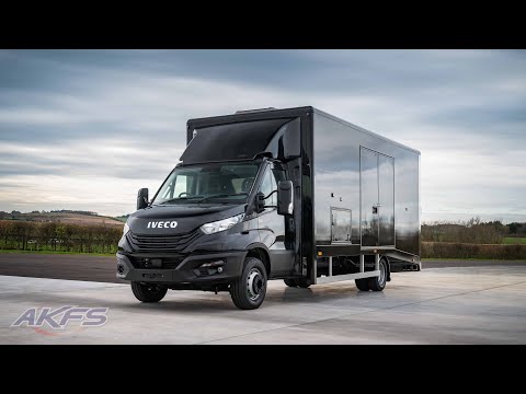 AKFS Special Vehicles – Iveco Daily Enclosed Car Transporter