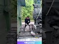 A GIANT Steel Handshake for Trains?! 🤝😂 This Manual Coupling is Seriously Next Level! #train #funny