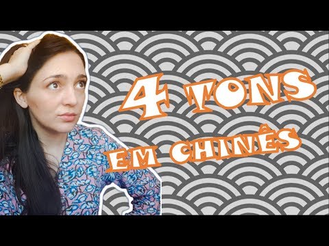 Aula de mandarim 01 - Os quatro tons