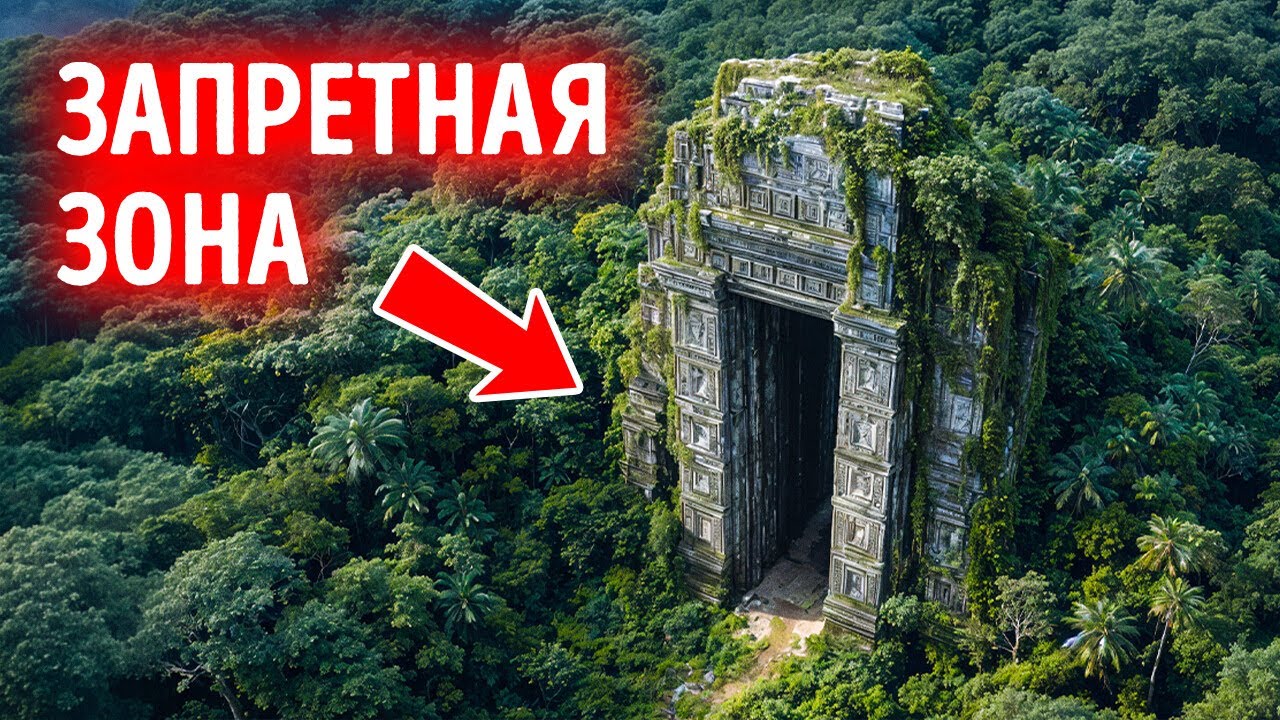 В джунглях найдена древняя дверь - никто не осмеливается войти