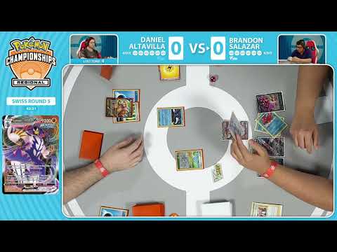 TCG Daniel Altavilla Vs Brandon Salazar | 2023 Pokémon Portland Regional Championships R5