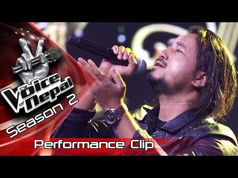 Bal Bahadur Rajbanshi "Priya Timro Samjhana" - LIVE -The Voice of Nepal Season 2 - 2019
