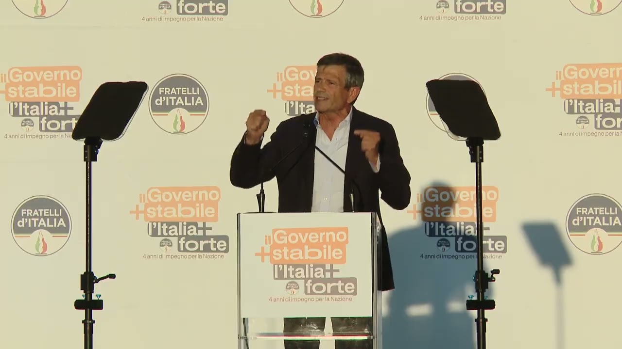 MAURIZIO LUPI INTERVIENE ALL'EVENTO DI BARI "IL GOVERNO PIÙ STABILE"