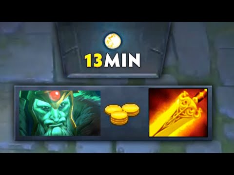 13Minutes Radiance 35Kills One Shot Damage Carry Wraith King Dota 2