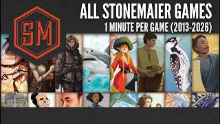 All Stonemaier Games (1 Minute Per Game)