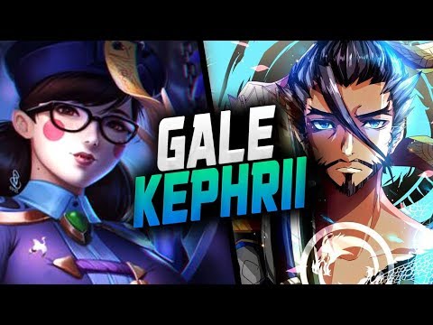 GALE INSANE ASHE & HANZO GAMEPLAY! [ OVERWATCH SEASON 20 TOP 500 ]