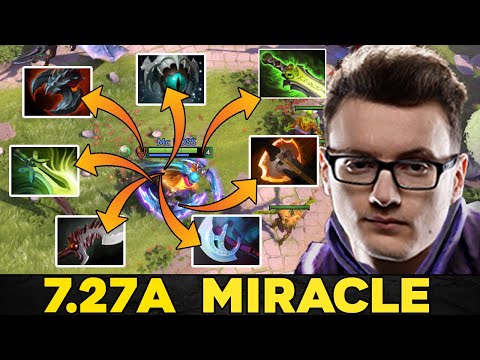 The Reason Why We Love Miracle- Anti-Mage Dota 2 NEW 7.27a Patch