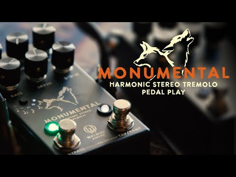 Walrus Audio Monumental Stereo Harmonic Tap Tremolo in Black image 7